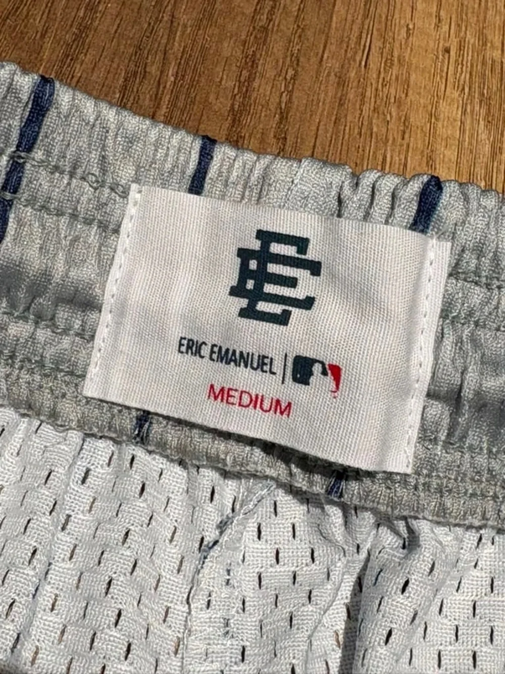 Eric Emanuel EE New York Yankees Gray Pinstripe Shorts Brand New (S-XL)